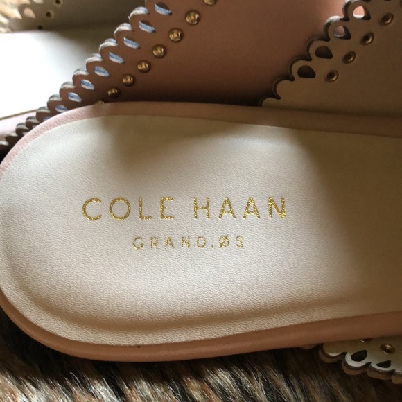 Cole Haan Raelyn Studded Leather Mules. Size 8.5 - Picture 7 of 10